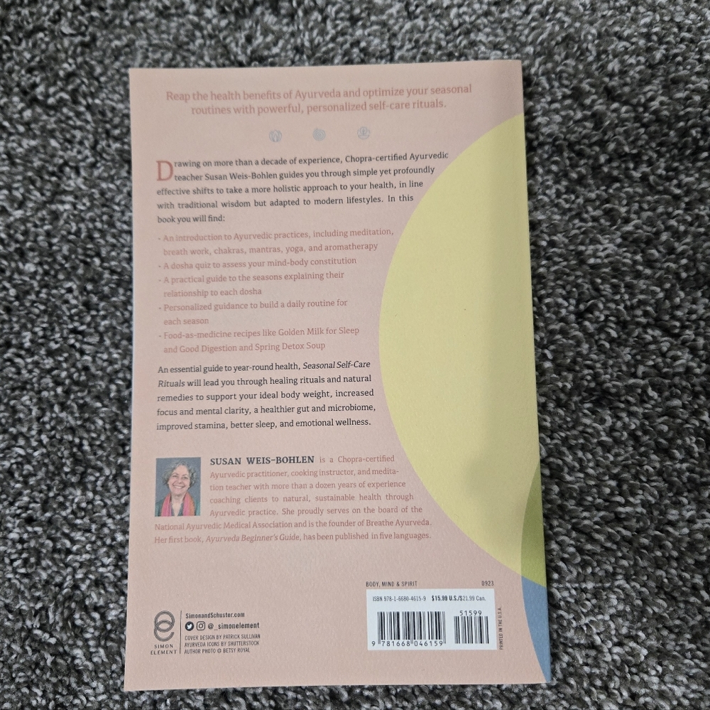 Seasonal Self-Care Rituals Book - Picture 5 of 5